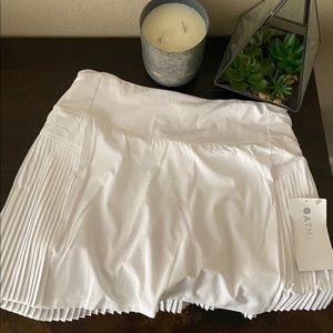 White Athleta Tennis Skort